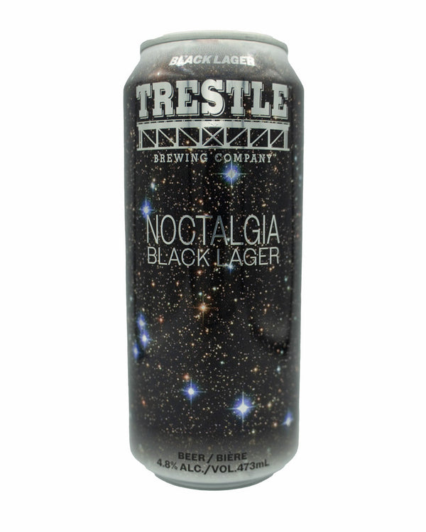 Noctalgia Black Lager - Trestle Brewing Company