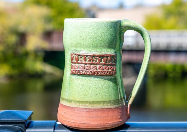 Green Trestle Pottery Mug - Trestle Brewing Company