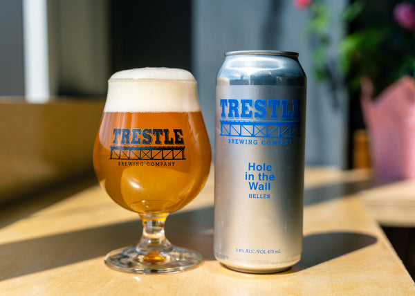 Hole in the Wall Helles - Trestle Brewing Company